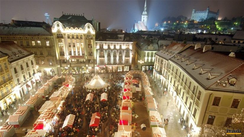 Vianoce - trhy - Bratislava