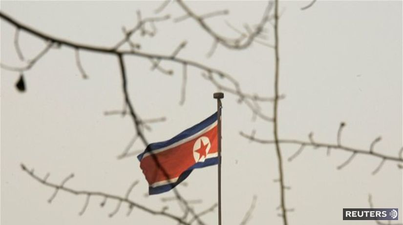 Severná Kórea, vlajka