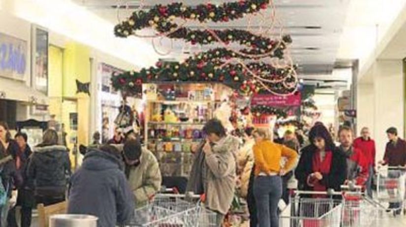 Vianočné nákupy, obchody