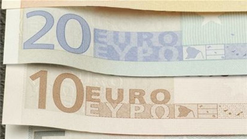 Euro, bankovky, peniaze, 5, 10, 20