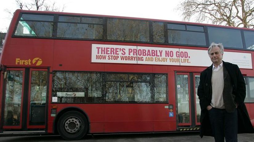 Autobus, reklama ateistov