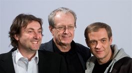Zľava: Ady Hajdu, Miloslav Luther a Roman Luknár