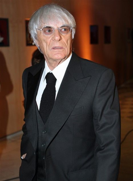 Bernie Ecclestone.