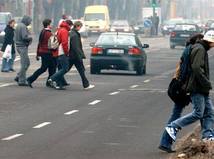 chodec, ulica, premávka