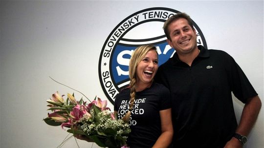 Dominika Cibulková, Vladimír Pláteník