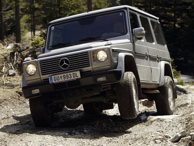 Mercedes-Benz G začal kariéru ako drsný...