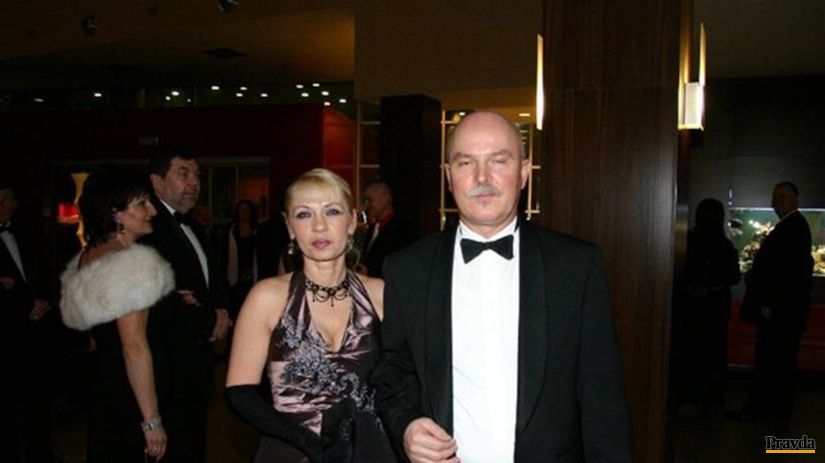 Minister Marián Janušek s manželkou.