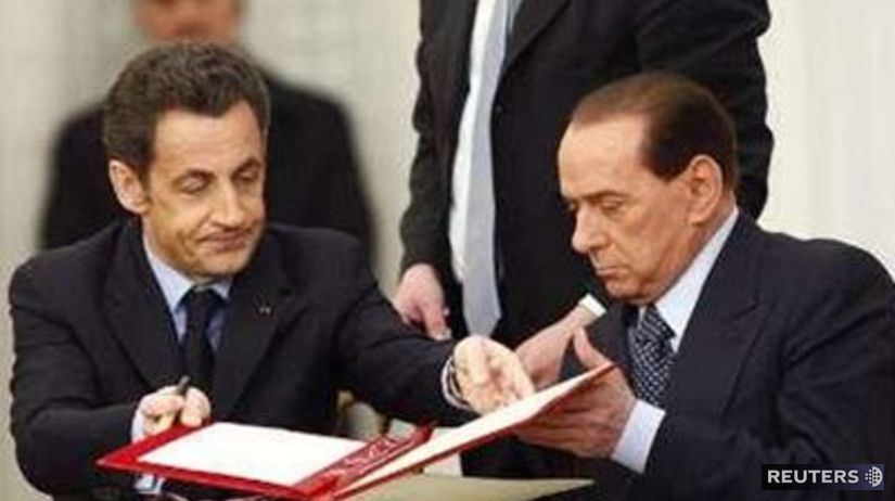 Nicolas Sarkozy, Silvio Berlusconi