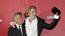 Dustin Hoffman a Emma Thompson