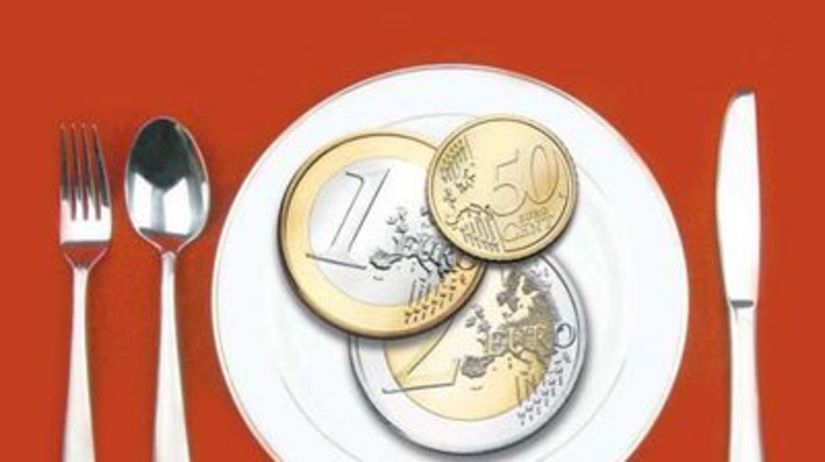 Obedové menu, euro
