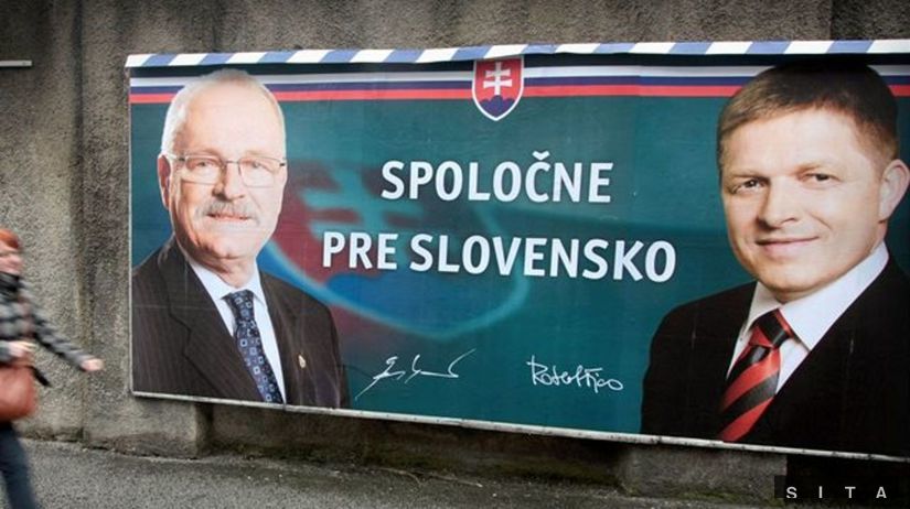 Fico, Gašparovič, kampaň