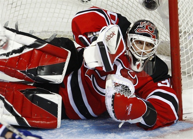 Martin Brodeur v akcii.