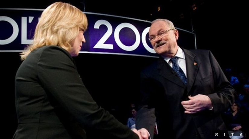 V druhom kole prezidentských volieb v roku 2009...