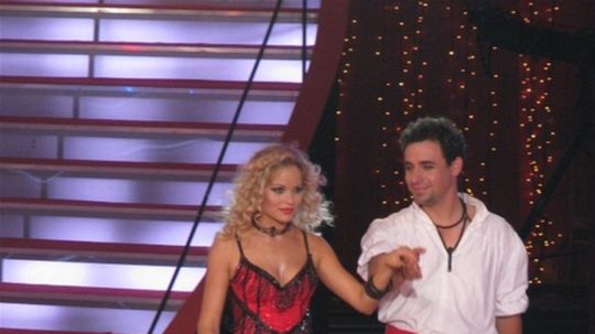 Tanečný pár Ivana Surovcová a Filip Tůma.