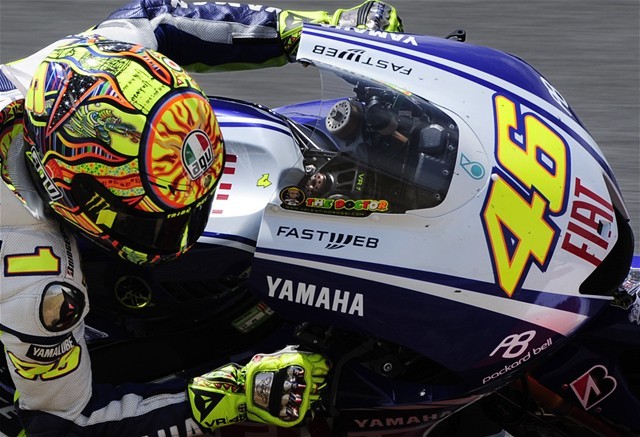 Deväťnásobný majster sveta v MotoGP Valentino...