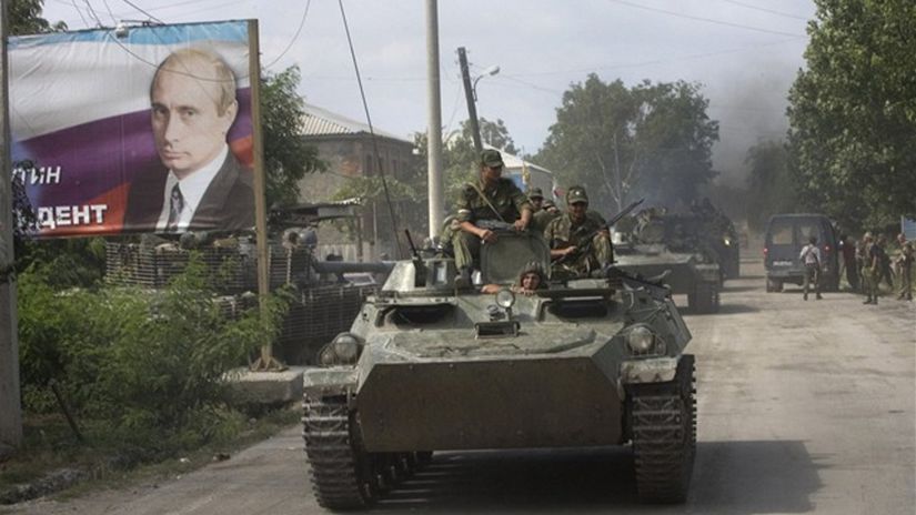 Putin, vojna, Osetsko