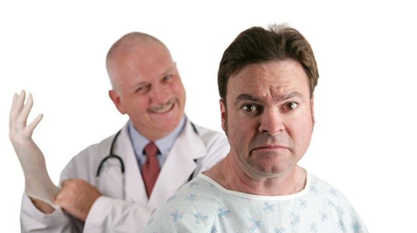 muž - prostata - lekár - strach