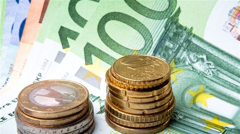 euro, bankovky, mince, peniaze
