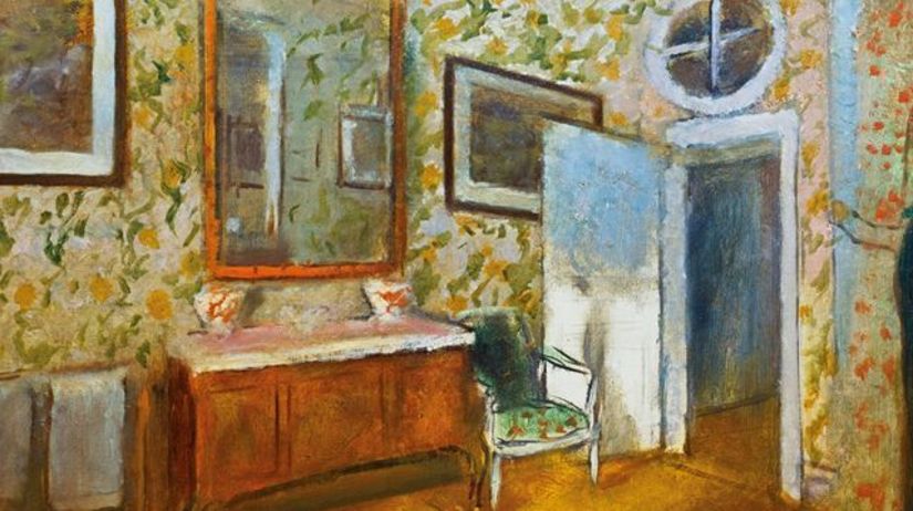 Edgar Degas: Izba na zámku Minil-Hebert, 1892
