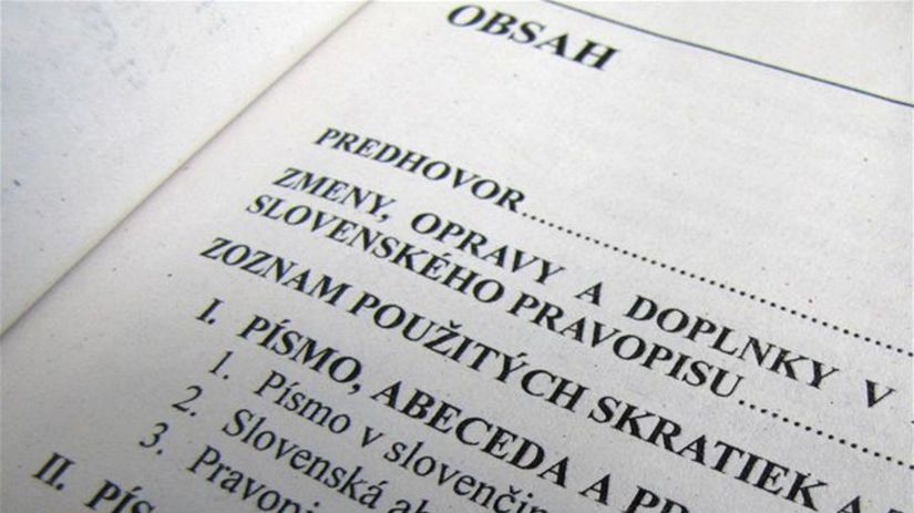 slovenský jazyk, slovenčina, jazykový zákon,...