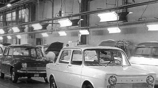 Simca 1000 chádzala z výrobnej linky od roku 1961.