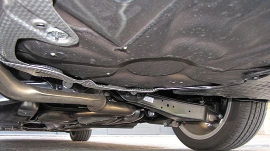 Zadná náprava si s nárastom hmotnosti poradí.