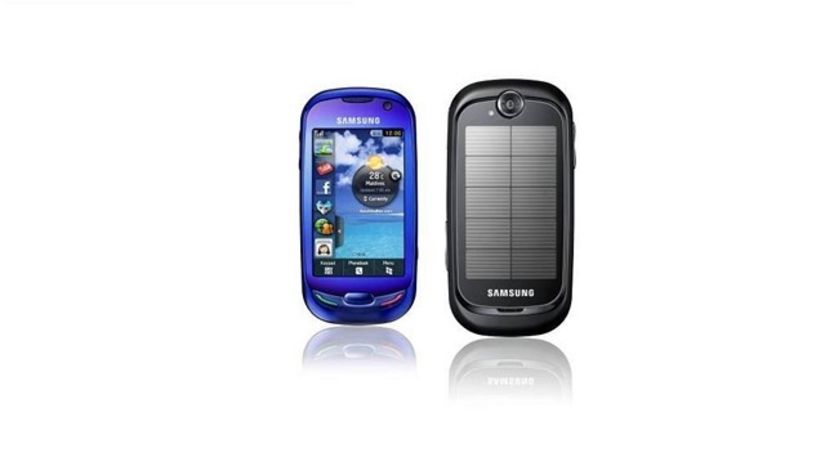 ekologický telefón, Samsung Blue Earth, mobil,...