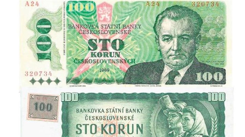 československé bankovky