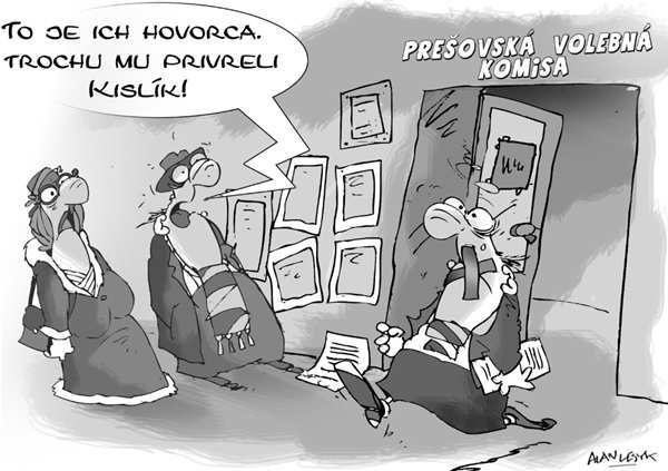 Karikatúra 16.11.2009