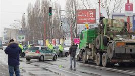 Kamióny blokujú Rožňavskú