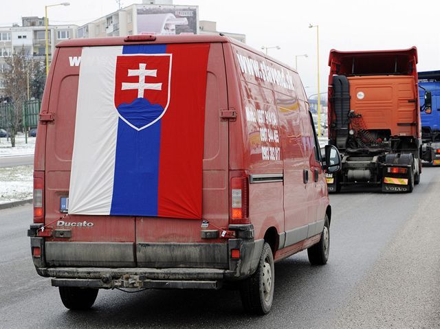 Vodiči kamiónov v Košiciach podporili...