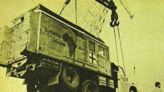 Tatra cestu zvládla bez výraznejších porúch.