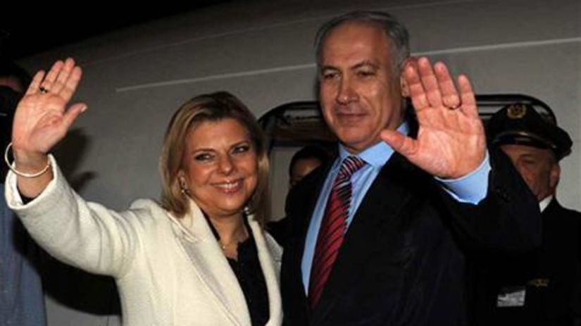 Netanjahu s manželkou
