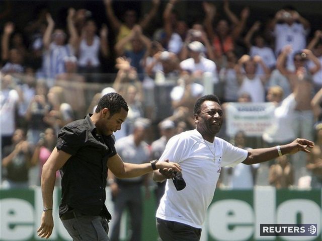 Robinho s Pelém.