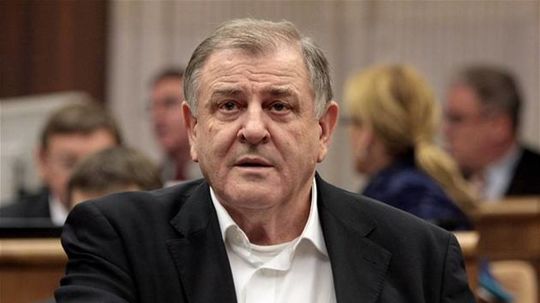 Predseda HZDS Vladimír Mečiar