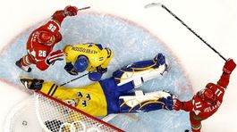 Bielorusko - Švédsko, hokej, Jonas Gustavsson