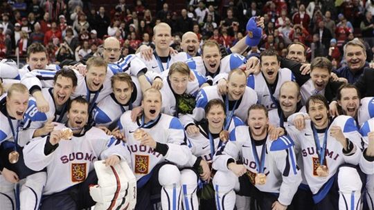 Fínsko Slovensko bronz skupinová