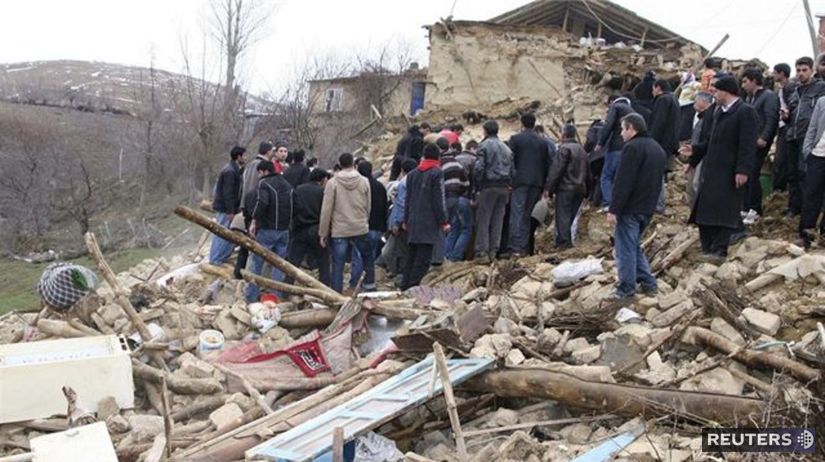 Turecko, zemetrasenie