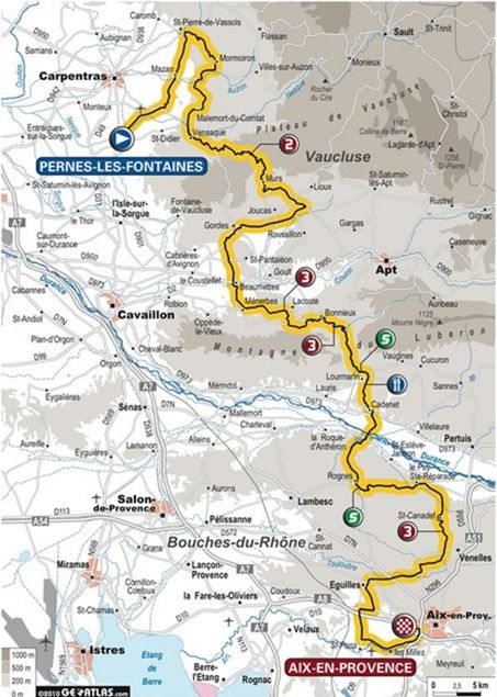 1. Alberto Contador (Šp.) Astana 20:41:40 h, 2....