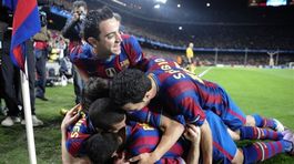Barcelona, radosť, gól