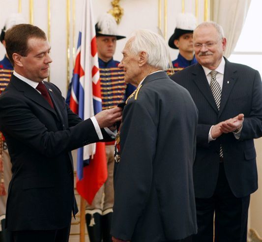 Ruský prezident Dmitrij Medvedev sa v...
