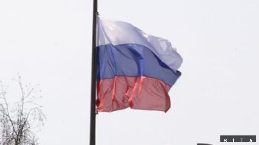 Rusko, zástava, vlajka