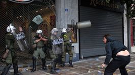 Grécko, demonštrácie