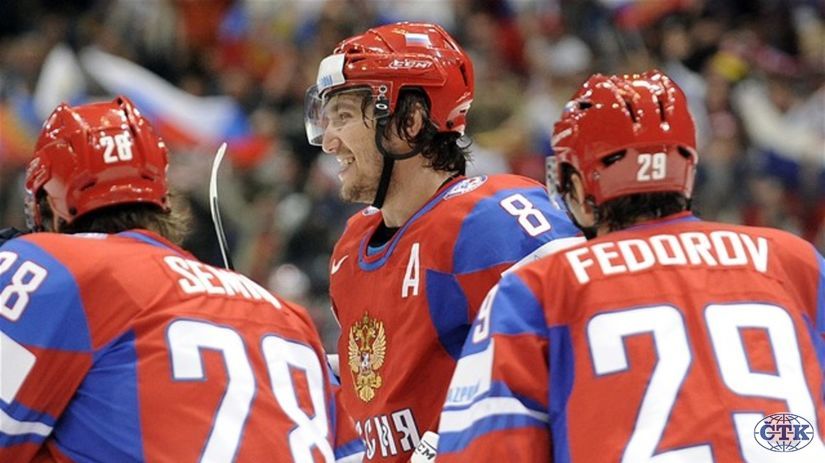 Rusko, hokej, radosť