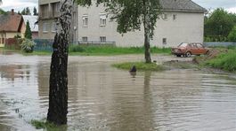 záplavy, povodne, Trebišov