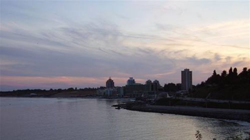 Bulharsko, letovisko, Nesebar, more