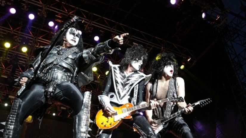 Skupina Kiss vystúpila na bratislavských...