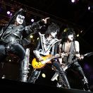 Skupina Kiss vystúpila na bratislavských Pasienkoch.