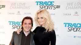 Adriana Sklenaříková-Karembeu a Stephane Cohen