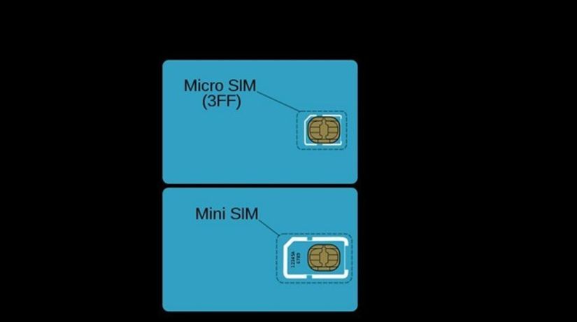 Micro SIM, Mini SIM karta, telefón
